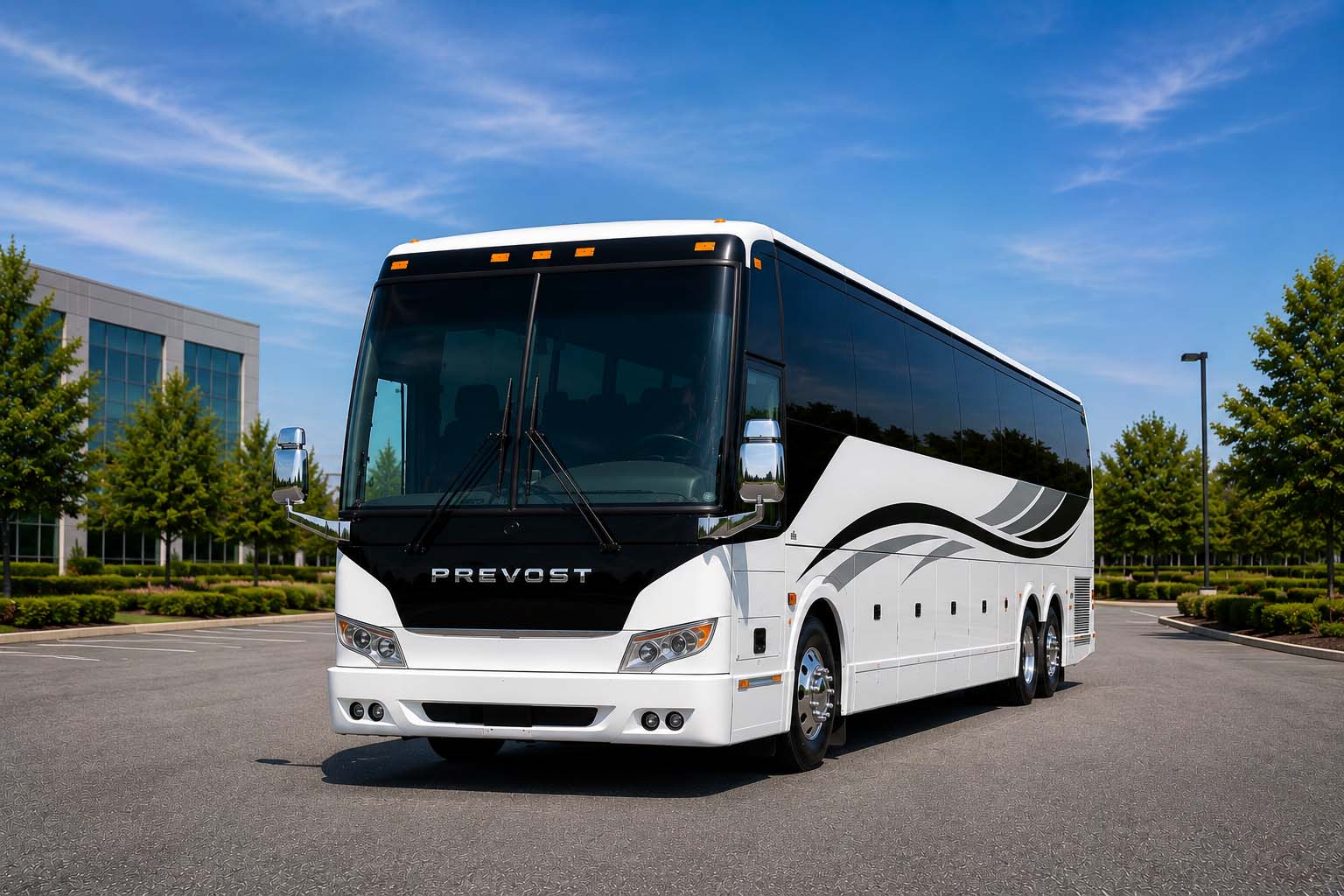Charter bus rental in Warren, MI